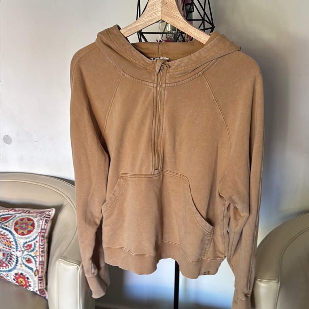 JoyLab Tan Hoodie Jacket